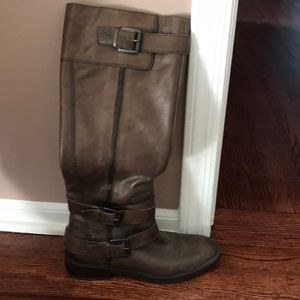Enzo Angiolini Tall Leather Boots, Never Worn!
